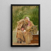 Vieil homme à un puits - Jacek Malczewski — quadro incorniciato alla parete