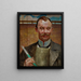 Ritratto di Alfred Stepek - Jacek Malczewski — quadro incorniciato alla parete