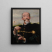 Ritratto del conte Antoni Wodzicki - Jacek Malczewski — quadro incorniciato alla parete