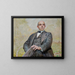 Portrait von Edward Maurizio - Jacek Malczewski — gerahmtes Bild an der Wand