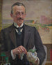 Ritratto di Józef Sare, vicepresidente della città di Cracovia - Jacek Malczewski — vista dell’opera