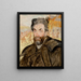 Portrait von Stanisław Witkiewicz - Jacek Malczewski — gerahmtes Bild an der Wand