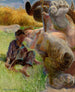 Ein Hirte und eine Harpyie - Jacek Malczewski — Ansicht des Kunstwerks