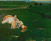 Schäfermädchen auf einer Wiese - Jacek Malczewski — Ansicht des Kunstwerks