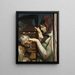 Die Tod - Jacek Malczewski — gerahmtes Bild an der Wand