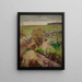 Paesaggio primaverile della campagna - Jacek Malczewski — quadro incorniciato alla parete