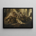 Sonntag an der Mine, Ruhe an der Mine - Jacek Malczewski — gerahmtes Bild an der Wand