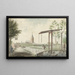Vue de Naarden - Jacob Bolten — gerahmtes Bild an der Wand