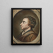 Alexandre Pape poeta 1744 - Jacob Christoph Le Blon — quadro incorniciato alla parete