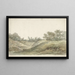 Paesaggio di dune - Jacob Ernst Marcus — quadro incorniciato alla parete