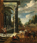 Der Rückkehr nach der Jagd - Jacob Ferdinand Saeys — Ansicht des Kunstwerks