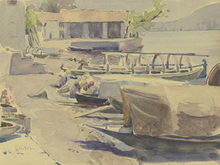 Jacob Happ - Port at Lake Garda.webp