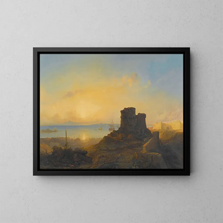 Jacob Jacobs - Crusader Castle On The Ottoman Coast.webp