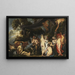 Allegorie der Fruchtbarkeit - Jacob Jordaens — gerahmtes Bild an der Wand