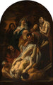 Die Grablegung Christi - Jacob Jordaens — Ansicht des Kunstwerks