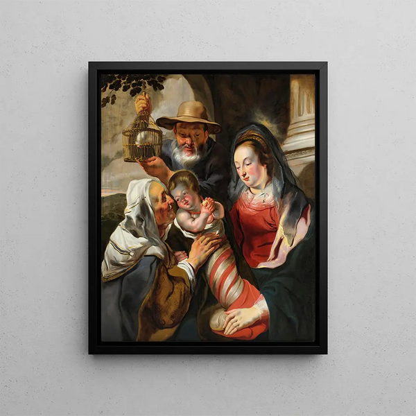 Jacob Jordaens - Holy Family with St Anne.webp
