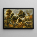 Merkur, Argus und Io - Jacob Jordaens — gerahmtes Bild an der Wand