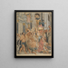 Saint Paul an Lystra - Jacob Jordaens — gerahmtes Bild an der Wand