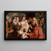 Laissez venir à moi les petits enfants - Jacob Jordaens — quadro incorniciato alla parete