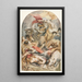 Die Bekehrung Sauls mit Reiter und Banner - Jacob Jordaens — gerahmtes Bild an der Wand