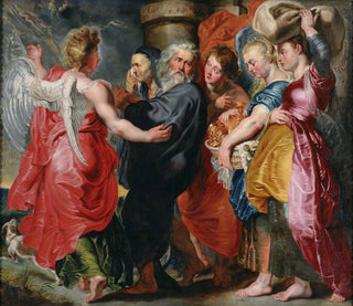 Jacob Jordaens - The Flight Of Lot And His Family From Sodom.webp