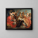 I Quattro Padri della Chiesa latina - Jacob Jordaens — quadro incorniciato alla parete