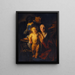 La Sainte Famille aux chandelles - Jacob Jordaens — quadro incorniciato alla parete