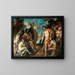 Il concorso musicale tra Apollo e Pan - Jacob Jordaens — quadro incorniciato alla parete