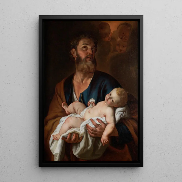 Jacob Leyssens - Jozef met het kind Jezus.webp