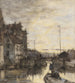 Stadtlandschaft bei Nacht - Jacob Maris — Ansicht des Kunstwerks