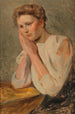 Portrait der Tochter Elsa - Jacob Nöbbe — Ansicht des Kunstwerks