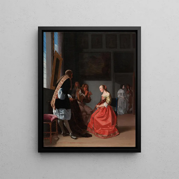 Jacob Ochtervelt - A Musical Company.webp