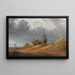 Markt am Meer - Jacob Salomonsz van Ruysdael — gerahmtes Bild an der Wand