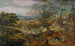 Landschaft mit Dorf im Herbst - Jacob Savery der Ältere — Ansicht des Kunstwerks