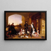 Der Tagesjagd - Jacob Thompson — gerahmtes Bild an der Wand