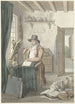 Porträt des Künstlers Jacob Smies in einem Atelier mit Kunstgegenständen - Jacob Willemz de Vos — Ansicht des Kunstwerks