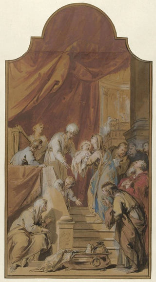 Jacob de Wit - De Opdracht in de tempel.webp