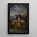 Saint Philippe baptise l'eunuque - Jacob de Wit — gerahmtes Bild an der Wand