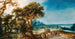 Landschaft mit einer Postkutschenattacke - Jacob van Geel — Ansicht des Kunstwerks