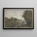 Alla parete della città a Utrecht - Jacob van Liender — quadro incorniciato alla parete