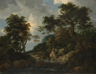 Jacob van Ruisdael - The Forest Stream.webp