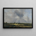 Ansicht von Naarden - Jacob van Ruisdael — gerahmtes Bild an der Wand
