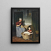Travailler et jouer - Jacobus Frederick Sterre De Jong — quadro incorniciato alla parete