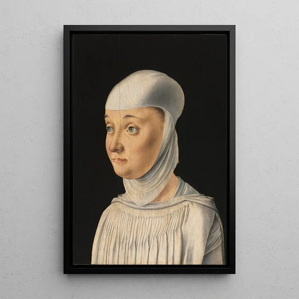 Jacometto Veneziano - Portrait of a Woman Possibly a Novice of San Secondo.webp