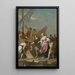 L'embarquement d'Hélène de Troie - Jacopo Amigoni — quadro incorniciato alla parete