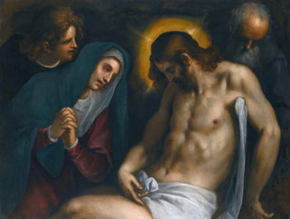 La Déposition - Jacopo Palma der Ältere — Ansicht des Kunstwerks