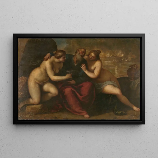 Jacopo Palma il Giovane - Lot and his Daughters.webp
