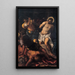 Dornenkrönung - Jacopo Tintoretto — gerahmtes Bild an der Wand