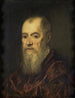 Ritratto di un uomo con cappotto rosso - Jacopo Tintoretto — vista dell’opera