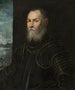 Portrait eines venezianischen Admirals - Jacopo Tintoretto — Ansicht des Kunstwerks